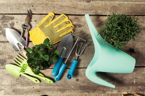 Secure online payment illustration for Landscapers Brockley